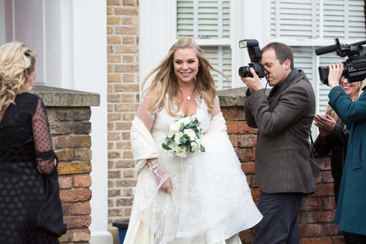 <strong>The cast have filmed multiple versions of the sisters' exits</strong>