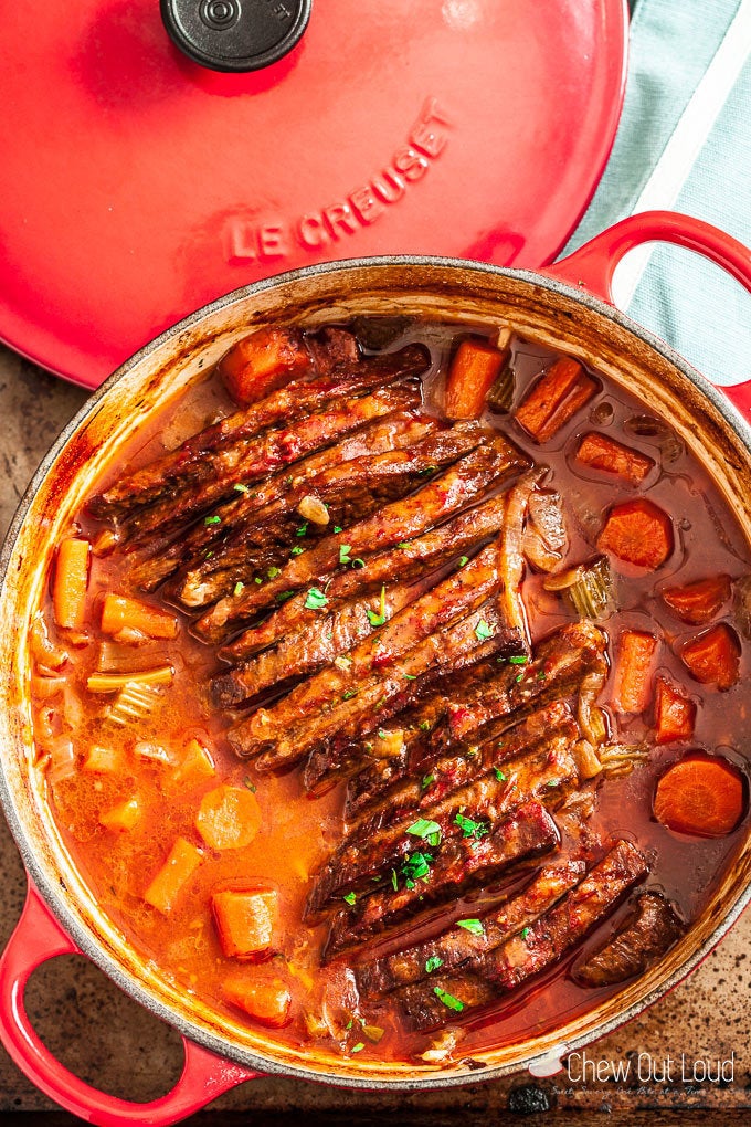 Tender Braised Beef Brisket