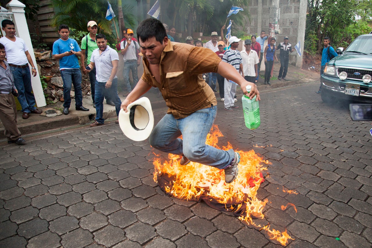 <strong>Protests over the new canal in Nicaragua have become inflamed</strong>