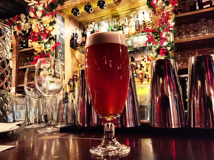 George Washington would have liked the Porterhouse Brewing Company in Fraunces Tavern. He drank beer, hard cider, wine and w