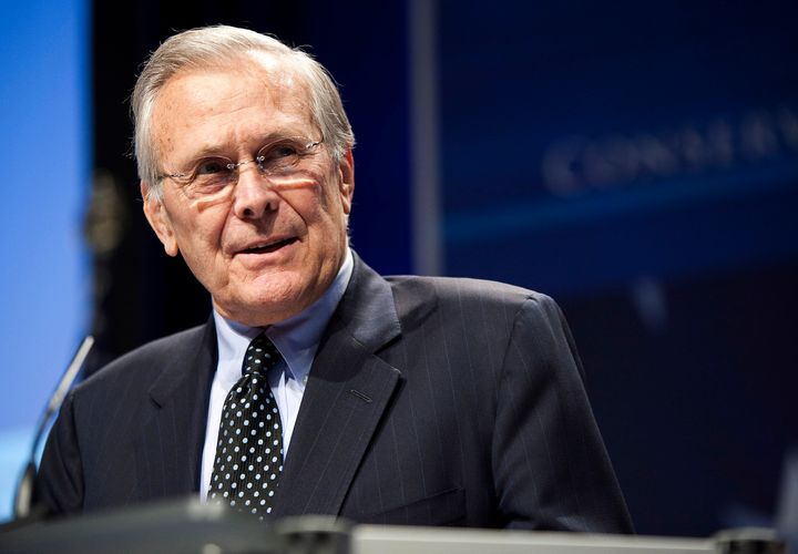 Two-time Secretary of Defense Donald Rumsfeld has died.