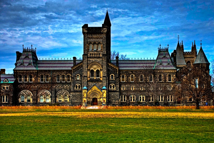 University College grounds at the University of Toronto, St. George campus.