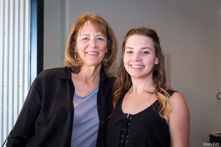 Smith Renaissance Society volunteer mentor, Janice Lasnier & Society student, Lexie Tapke