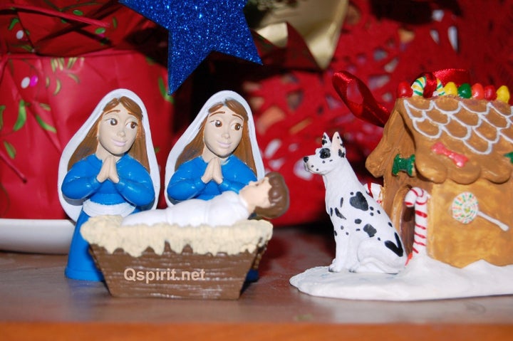 Retired lesbian pastor Kittredge Cherry is queering the nativity.