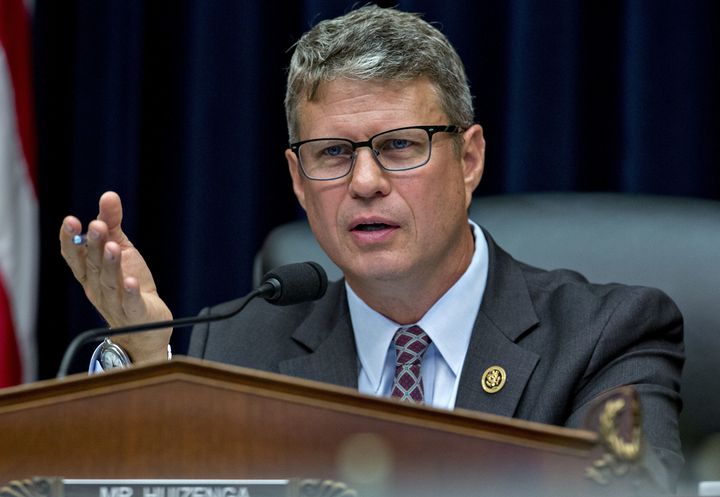 Rep. Bill Huizenga says people should consider putting off a trip to the E.R. to save money.