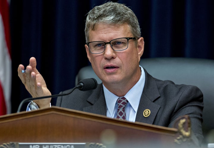 Rep. Bill Huizenga says people should consider putting off a trip to the E.R. to save money.