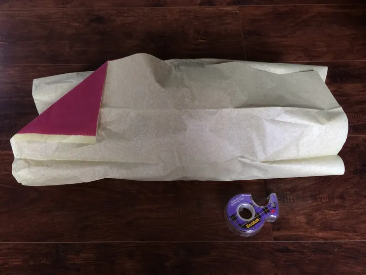 The Everyday Co. How to wrap with a furoshiki using an Everyday Dinner  Napkin