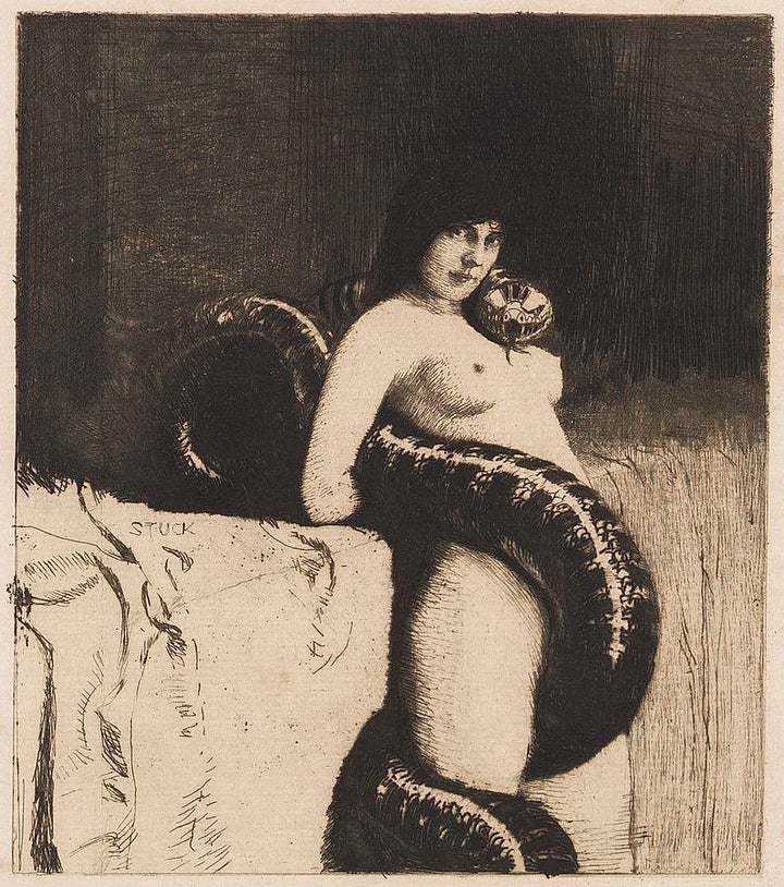 <p>1889 - Artist: Franz von Stuck </p>