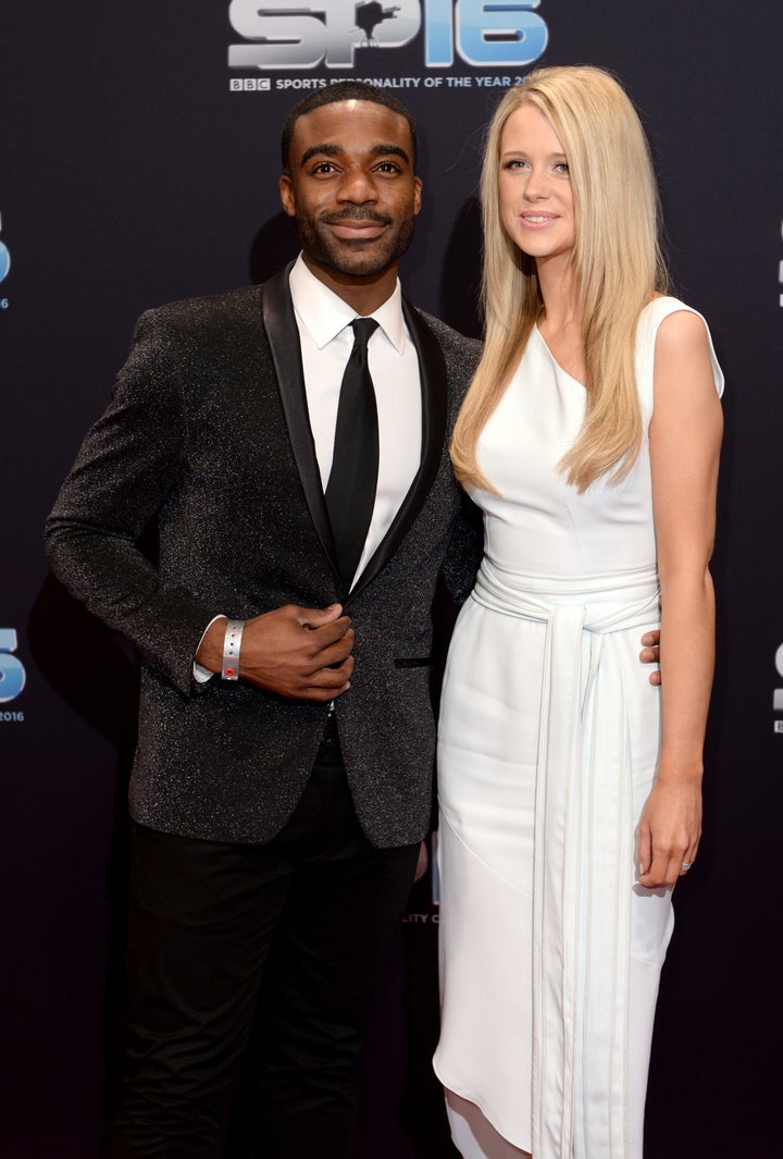 <strong>Ore with is wife, Portia</strong>