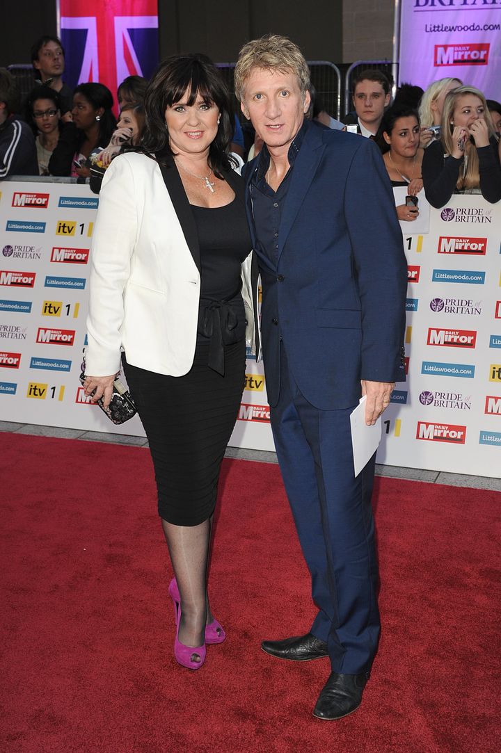 <strong>Coleen Nolan and husband Ray Fensome</strong>