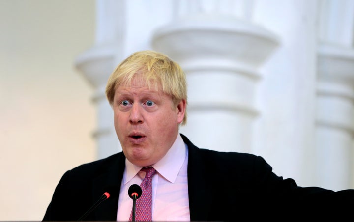 <a href="http://www.telegraph.co.uk/news/2016/07/14/i-wish-it-was-a-joke-european-leaders-furious-at-boris-johnsons/" target="_blank" role="link" class=" js-entry-link cet-external-link" data-vars-item-name="European leaders booed" data-vars-item-type="text" data-vars-unit-name="5858fdcce4b03904470a8102" data-vars-unit-type="buzz_body" data-vars-target-content-id="http://www.telegraph.co.uk/news/2016/07/14/i-wish-it-was-a-joke-european-leaders-furious-at-boris-johnsons/" data-vars-target-content-type="url" data-vars-type="web_external_link" data-vars-subunit-name="article_body" data-vars-subunit-type="component" data-vars-position-in-subunit="23">European leaders booed</a> Brexit campaigner Boris Johnson during his first speech as the U.K.'s new foreign secretary in July.