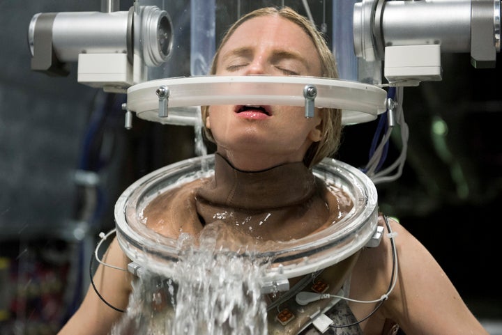 Brit Marling as Prairie Johnson in "The OA." In the show, Prairie -- previously blind -- regains her sight in captivity. After years as a hostage, she returns home under mysterious circumstances, only to befriend a group of high schoolers who are intent on helping Prairie solve the mystery of her life.