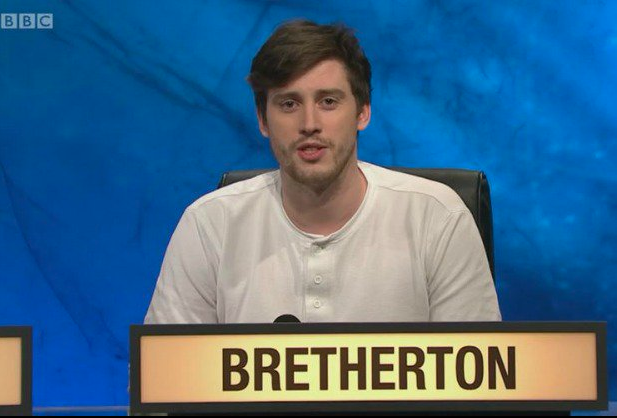 Ed Bretherton proving you can have beauty and brains. The lucky so and so.