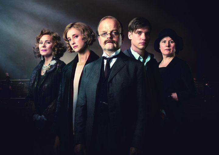 <strong>Toby Jones leads the cast in this year's adaptation of 'Witness for the Prosecution'</strong>