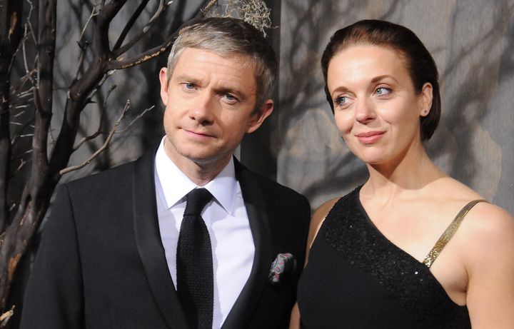 Martin Freeman and Amanda Abbington have separated after 16 years together