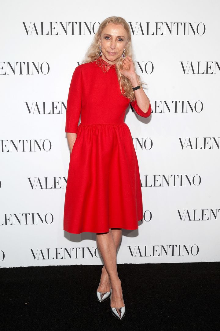 Franca Sozzani attends the Valentino Sala Bianca 945 Event on December 10, 2014 in New York City. 