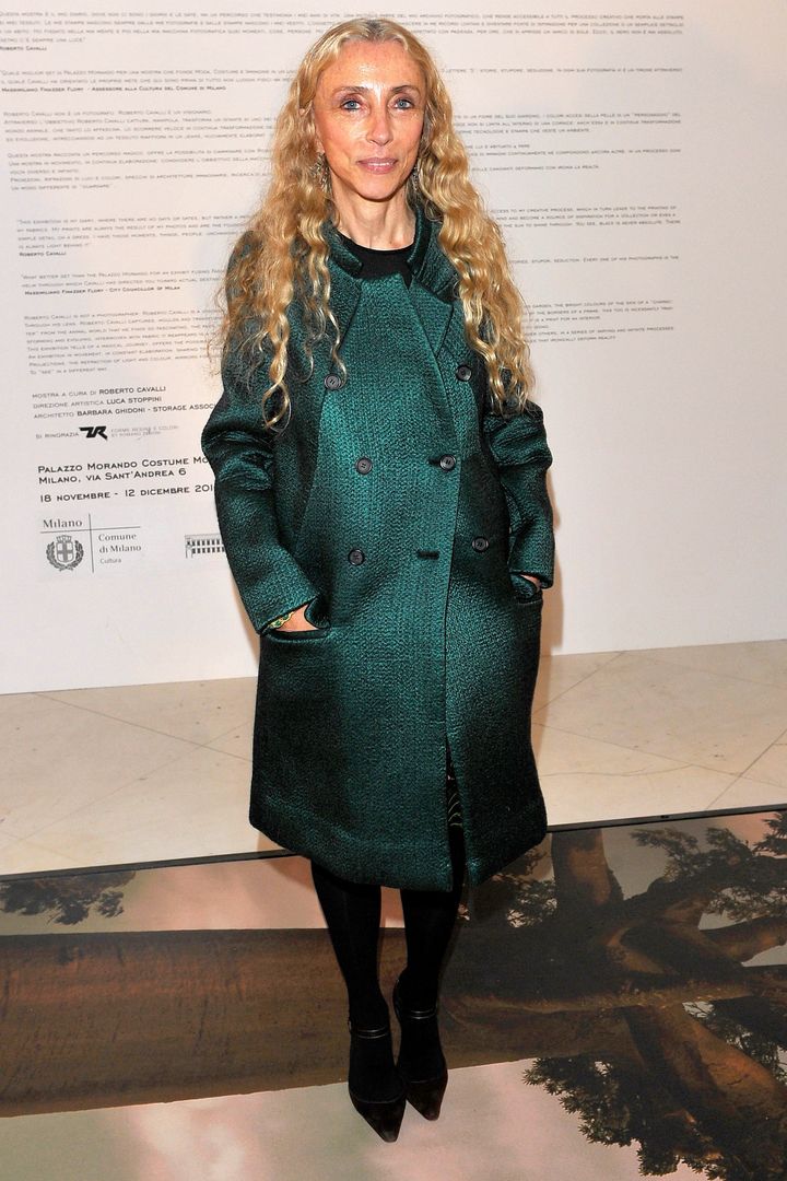 Franca Sozzani attends the Roberto Cavalli 'Il Nero Non E' Mai Assoluto' - Opening Exhibition on November 17, 2010 in Milan, Italy. 