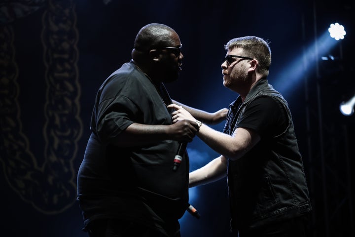 Run the Jewels at the 2015 Reading Festival.