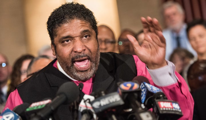 The Rev. William Barber says he will ask the national NAACP for a boycott of North Carolina.