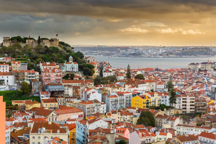 Lisbon sits <a href="https://www.britannica.com/place/Tagus-River" target="_blank" role="link" class=" js-entry-link cet-external-link" data-vars-item-name="near the Tagus River" data-vars-item-type="text" data-vars-unit-name="585c1ab6e4b0d9a594577b5c" data-vars-unit-type="buzz_body" data-vars-target-content-id="https://www.britannica.com/place/Tagus-River" data-vars-target-content-type="url" data-vars-type="web_external_link" data-vars-subunit-name="article_body" data-vars-subunit-type="component" data-vars-position-in-subunit="6">near the Tagus River</a>.