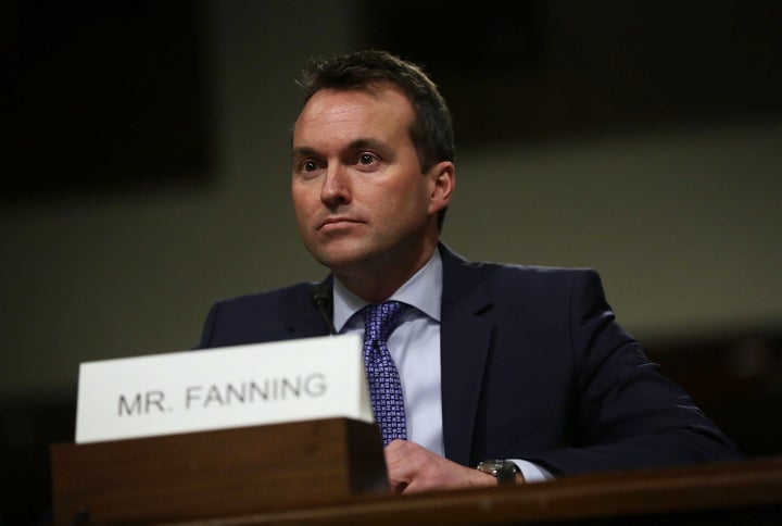 U.S. Secretary of the Army Eric Fanning testifies during his confirmation hearing.