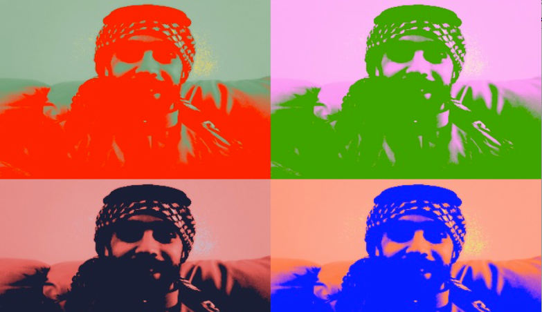 Photographic rendering by Apple’s Photo Booth software in 2010, while living in Doha, Qatar.