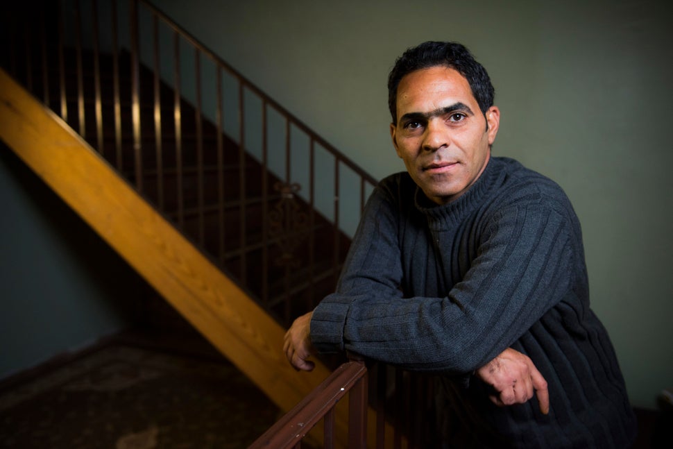 Mohamad Aljahmani, 38, is an interior designer by trade. He's building a portfolio and heading back to school in order to get