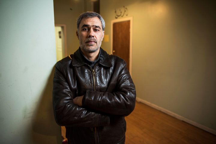 Alaa Alsaj, 44, dyed denim in Syria. He's unemployed.