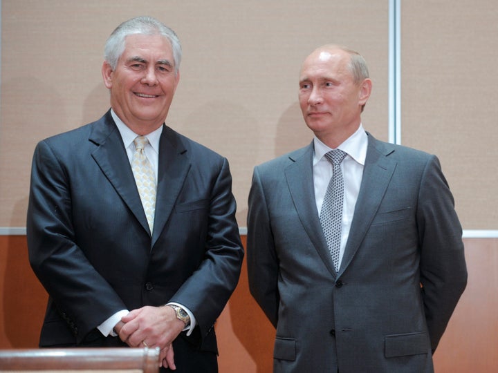 Tillerson has been widely criticized by leaders in both parties for his close ties to Russian President Vladimir Putin.