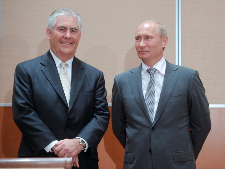 Tillerson has been widely criticized by leaders in both parties for his close ties to Russian President Vladimir Putin. 