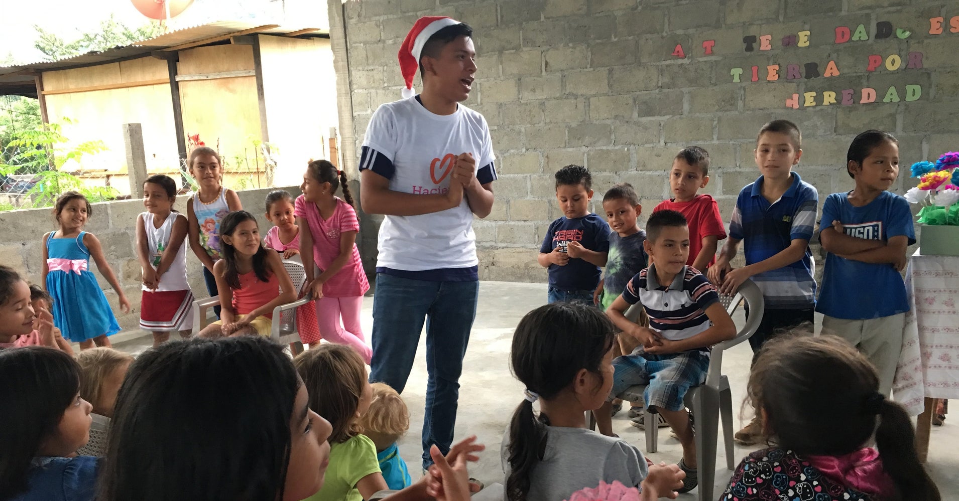 Here's What A Christmas Party Is Like In One Of The Most Dangerous