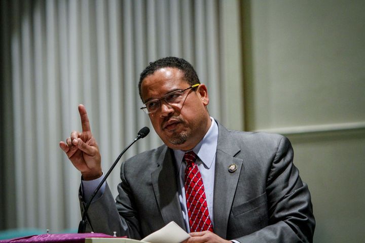Rep. Keith Ellison (D-Minn.) campaigned for Democratic National Committee chair in Detroit Thursday and spoke about the need for a major revamp of the party.