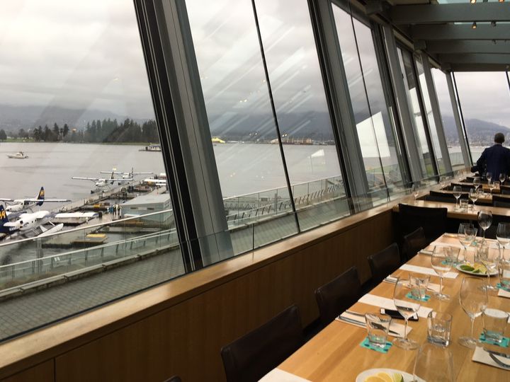 The Cactus Club Coal Harbour offers breathtaking views, not matter what time of year.