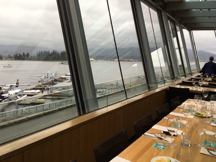 <p>The Cactus Club Coal Harbour offers breathtaking views, not matter what time of year.</p>