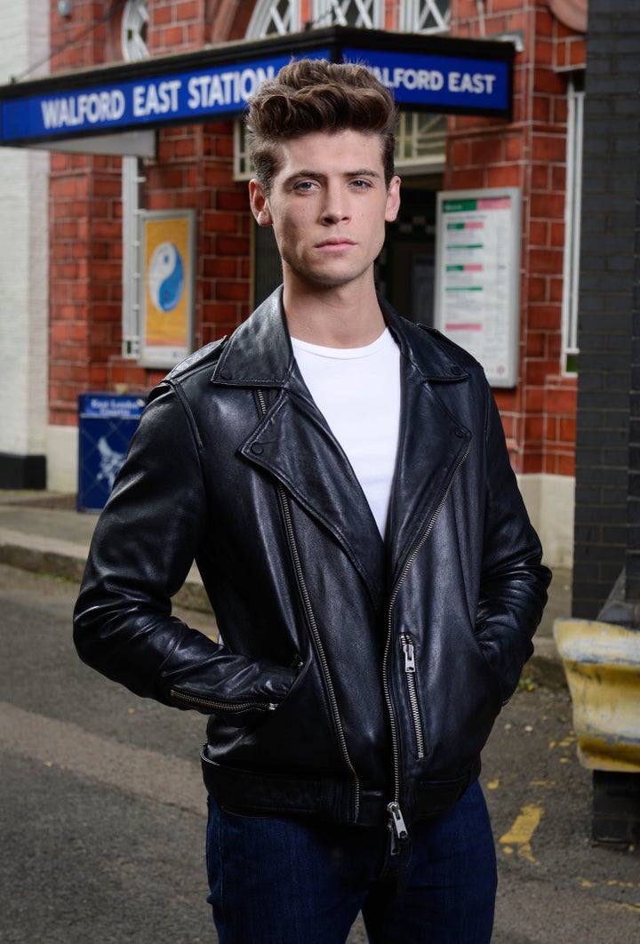 <strong>Michelle's son Mark Fowler Jr recently turned up in Walford</strong>