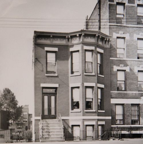 A vintage photo of the 1901 house.