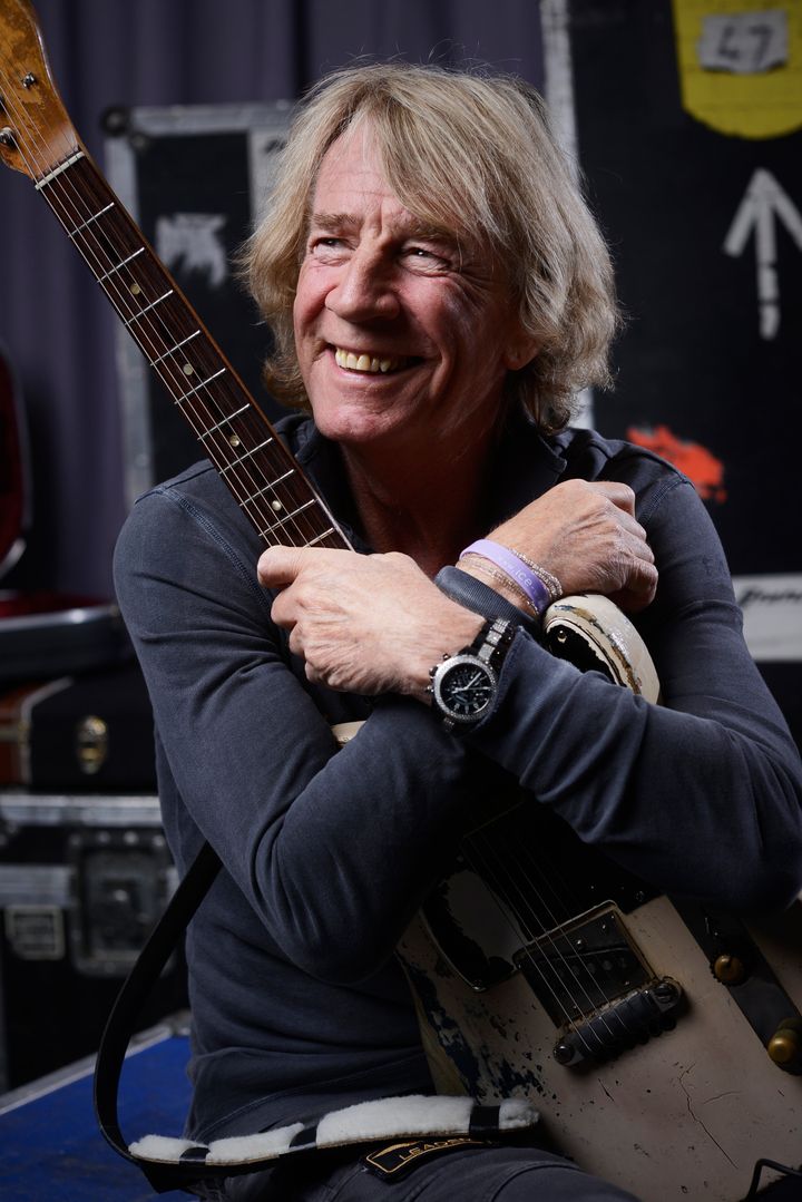 Rick had been performing with Status Quo for nearly half a century
