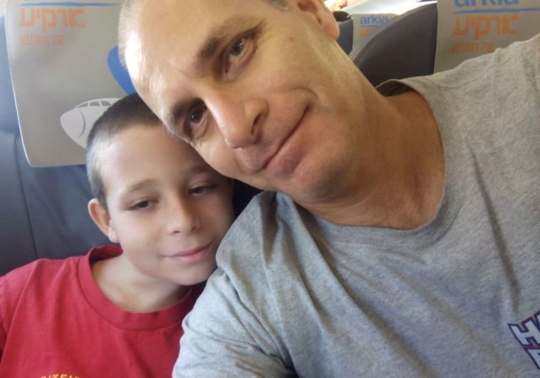 Dr. Omri Nir with his son, Illai