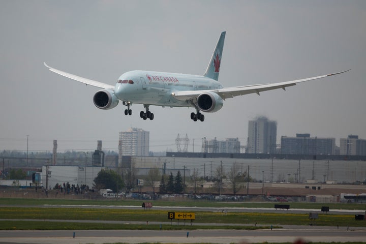 <strong>A 10-year-old girl died after becoming ill on a flight from Canada to London. File image.</strong>