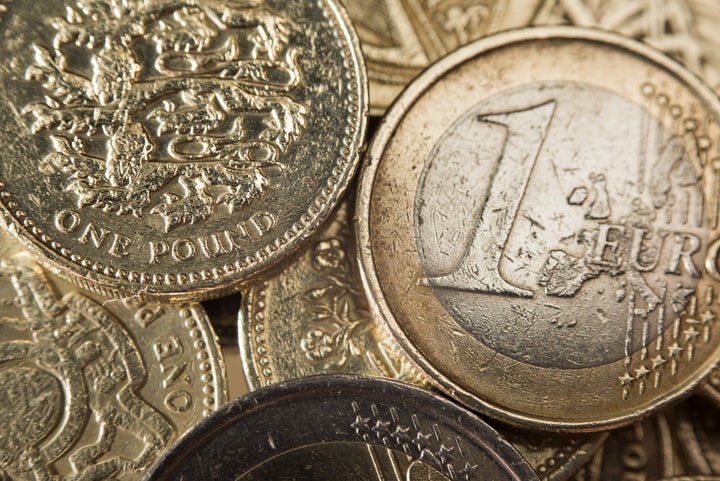 <strong>The pound has dropped 10% versus the euro since Britain voted to leave the European Union</strong>