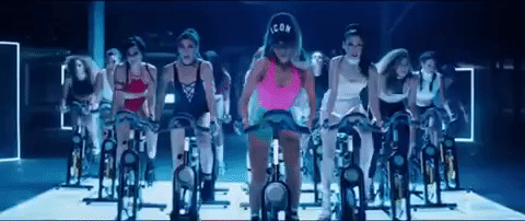 Spinning never looked sexier!