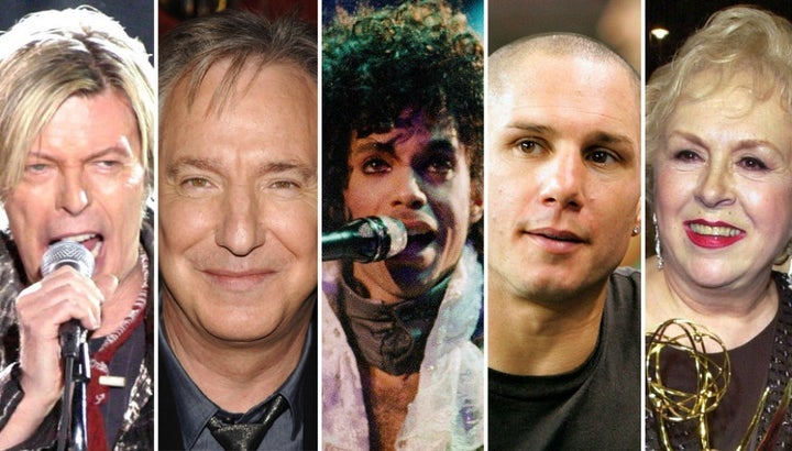 We lost so many notable entertainers this year.