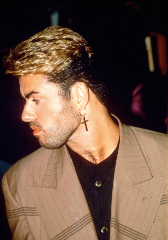 George michaels outlet earring