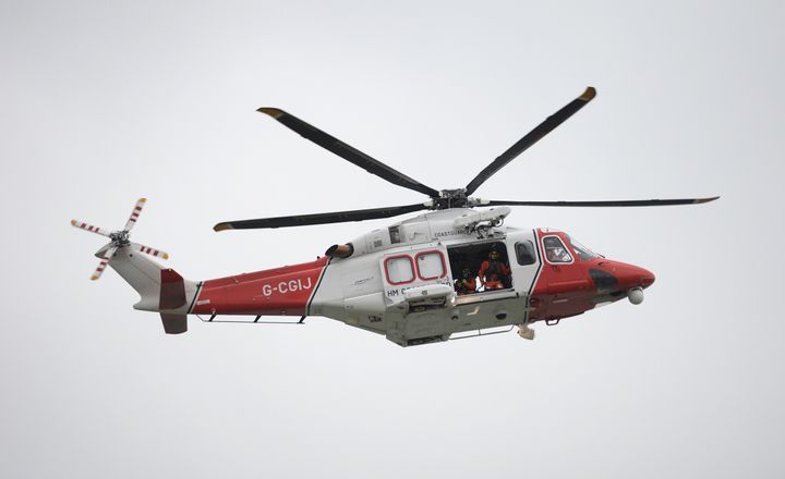 <strong>Lifeboats and a coastguard helicopter are involved in a large-scale search after a boat went missing off the Cornwall coast on Boxing day. File image.</strong>