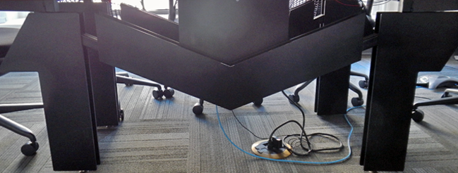 Conference table made for One Mighty Roar