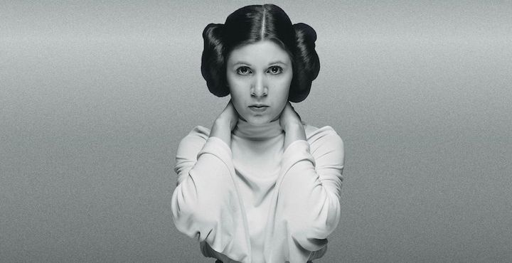 <strong>Carrie Fisher as Star Wars' Princess Leia</strong>