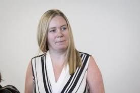<p>Charges brought against Aisling Brady McCarthy, pictured in court in July, based on Dr. Alice Newton’s finding were dropped </p>