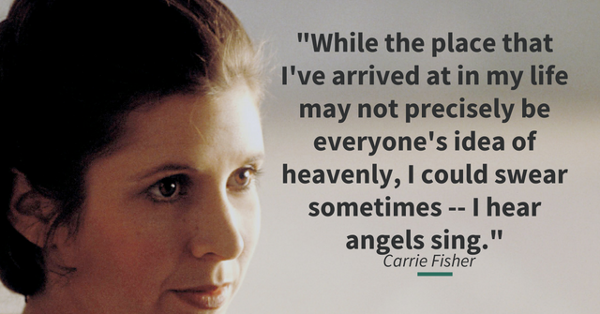 13 Beautifully Honest Carrie Fisher Quotes Every Woman Can Learn 13 Beautifully Honest Carrie Fisher Quotes Every Woman Can Learn From