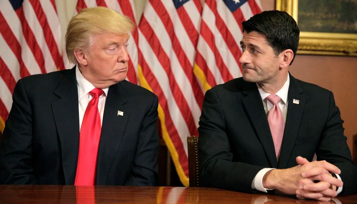 Speaker of the House Paul Ryan (R-Wis.), meeting here with President-elect Donald Trump on Capitol Hill on Nov. 10, 2016, said through a spokeswoman that the rule changes "will help ensure that order and decorum are preserved in the House of Representatives so lawmakers can do the people’s work."
