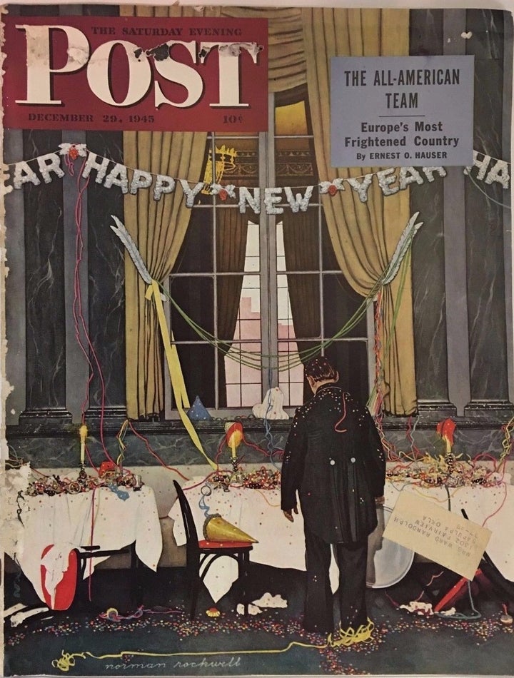 “Party’s Over” by Norman Rockwell